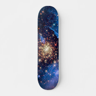 NGC 3603 Star Cluster - NASA Hubble Space Photo Skateboard