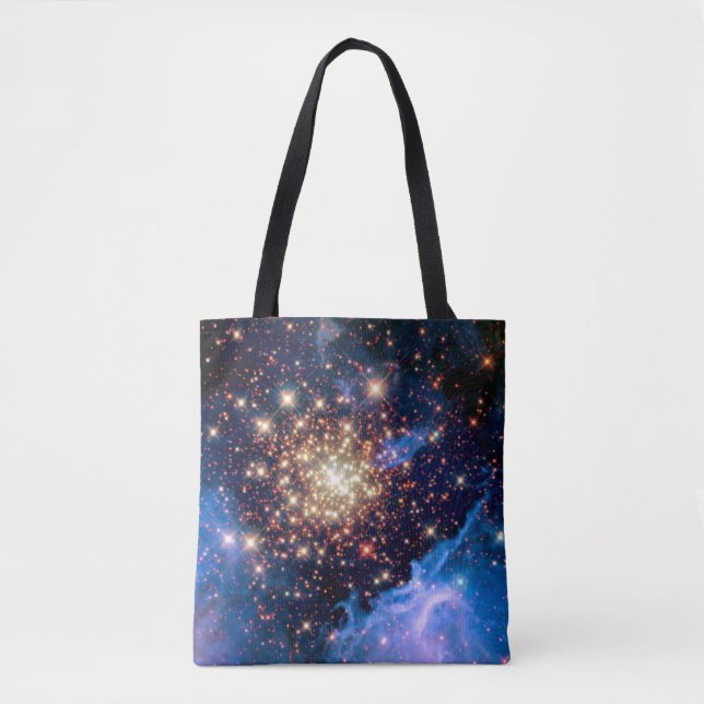 NGC 3603 Star Cluster - NASA Hubble Space Photo Tote Bag (Front)