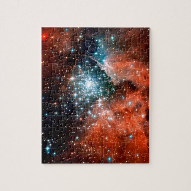 NGC 3603 Star Forming Region - Hubble Space Photo Jigsaw Puzzle (Vertical)