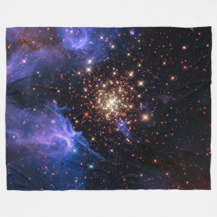 NGC 3603 super star cluster NASA Fleece Blanket
