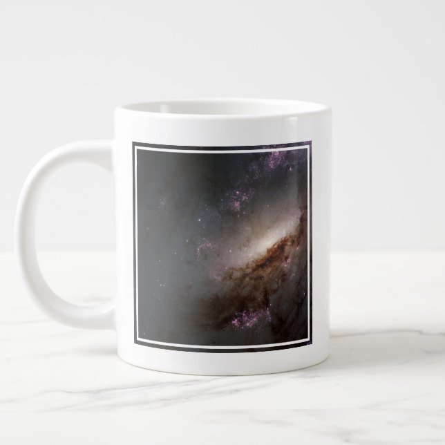 Ngc 4258 Undergoing Intense Star Formation. Large Coffee Mug (Left)