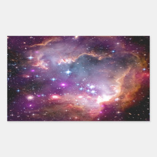 NGC 602 Star Formation - NASA Hubble Space Photo Rectangular Sticker