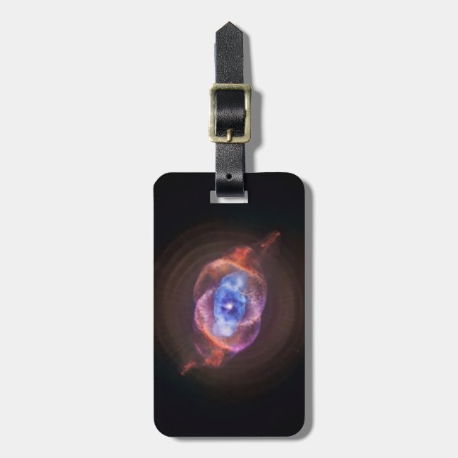 NGC 6543: The Cat's Eye Nebula Luggage Tag (Front Vertical)