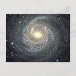 NGC 6814 Spiral Snowflake Galaxy Postcard