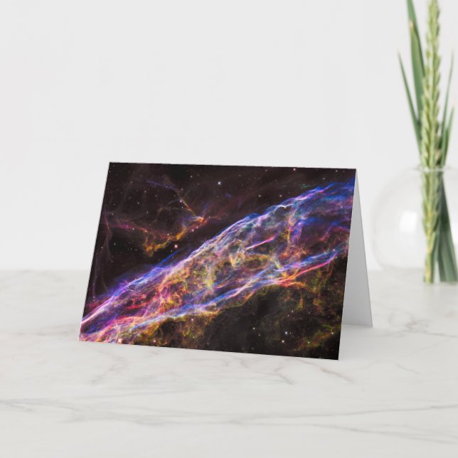 Ngc 6960, The Witch's Broom Nebula. Card (Front)
