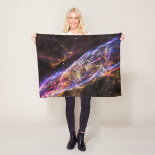Ngc 6960, The Witch's Broom Nebula. Fleece Blanket