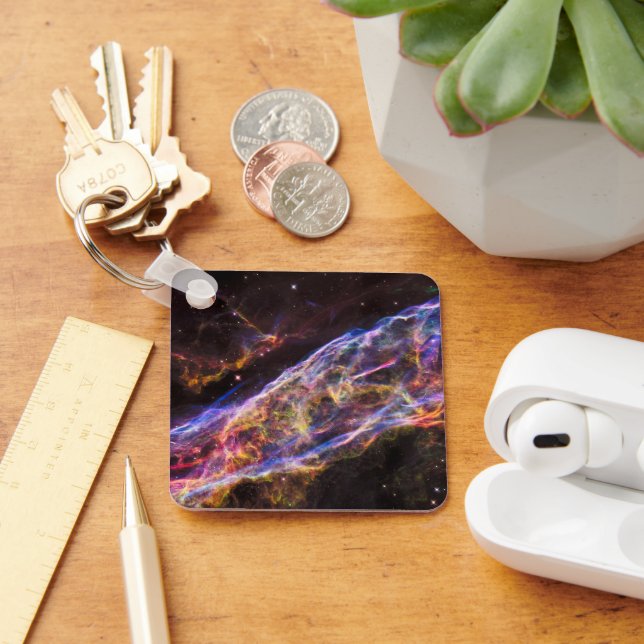 Ngc 6960, The Witch's Broom Nebula. Key Ring (Desk)