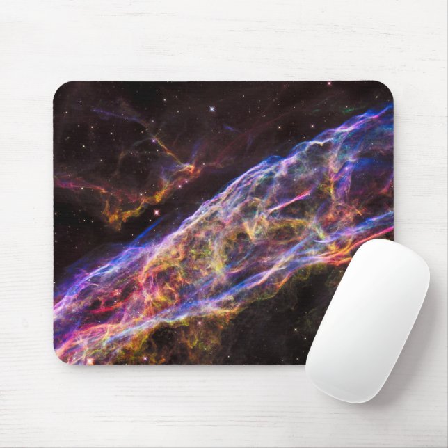 Ngc 6960, The Witch's Broom Nebula. Mouse Pad (With Mouse)