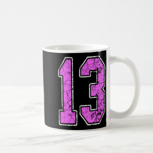 Nge Nk And Nk Number 13 Jersey Player Uniform #13 Coffee Mug
