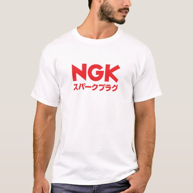 NGK SPARKPLUGS JAPAN  T-Shirt (Front)