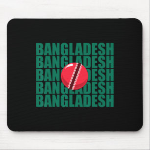 Ngladesh Cricket National Team Flag Support Mouse Pad