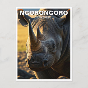 Ngorongoro Crater Tanzania Postcard