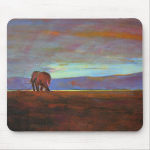 'Ngorongoro Sunset' Mouse Pad