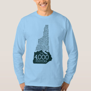 NH 4000 Footers Long Sleeve T-Shirt (Green Logo)