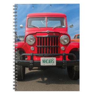 NH Antique Car  Notebook