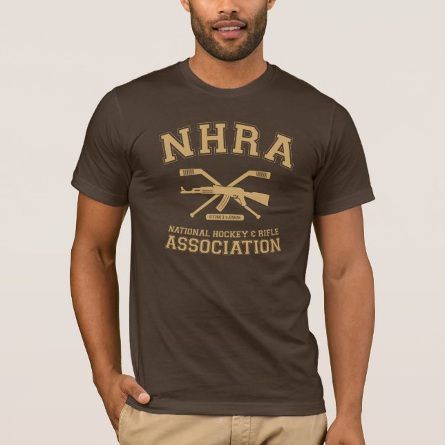NHRA - National Hockey and Rifle Assoc. T-Shirt (Front)