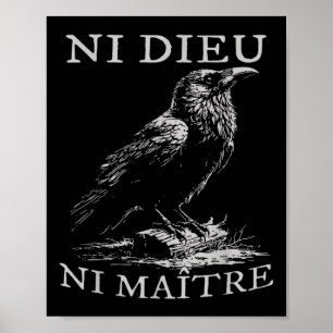 Ni Dieu Ni Maître Anti-authoritarian No King  Poster