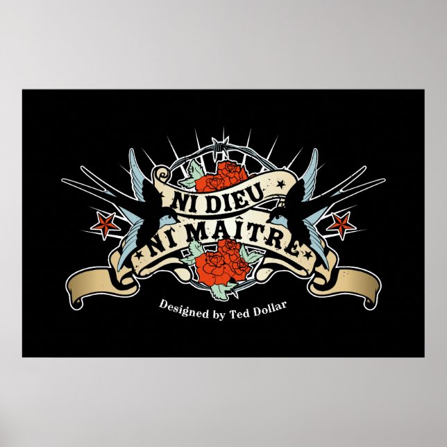Ni Dieu Ni MAITRE Poster (Front)