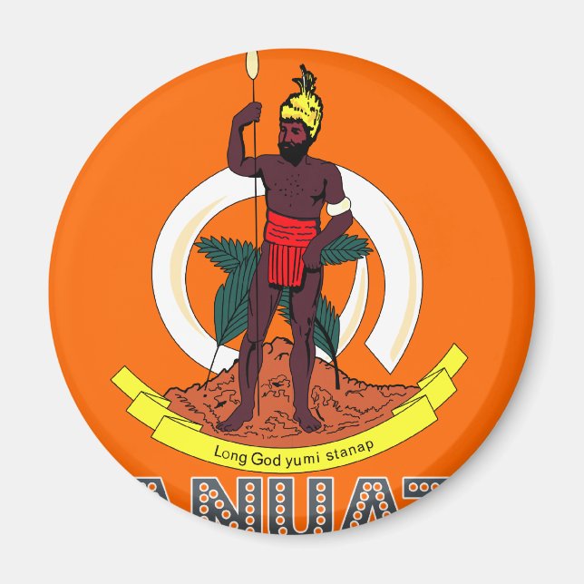 Ni Vanuatu Emblem Magnet (Front)