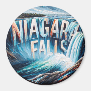 Niagara Falls Acrylic Artwork Magnet