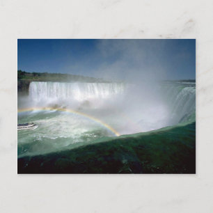Niagara Falls and Maid of the Mist, New York, USA Postcard