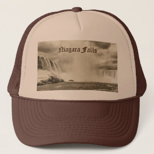 Niagara Falls Antique Sepia Trucker Hat
