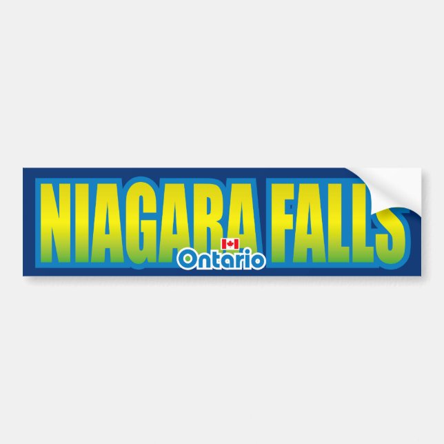 Niagara Falls Bumper Bumper Sticker (Front)