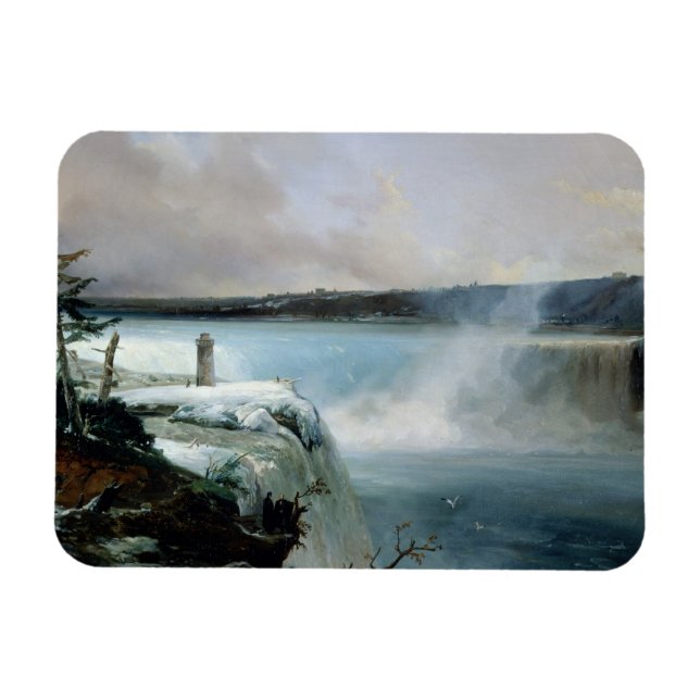 Niagara Falls, c.1837-40 (oil on canvas) Magnet (Horizontal)