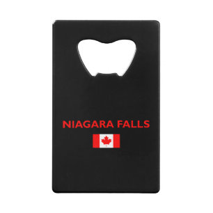 Niagara Falls Canada Canadian Flag Dark Colour