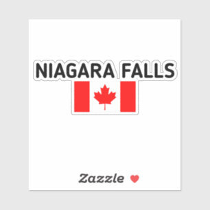 Niagara Falls Canada Canadian Flag Light-Colour ,n