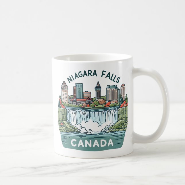 Niagara Falls Canada  Coffee Mug (Right)