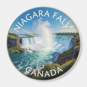Niagara Falls Canada Horseshoe Falls Scene Magnet