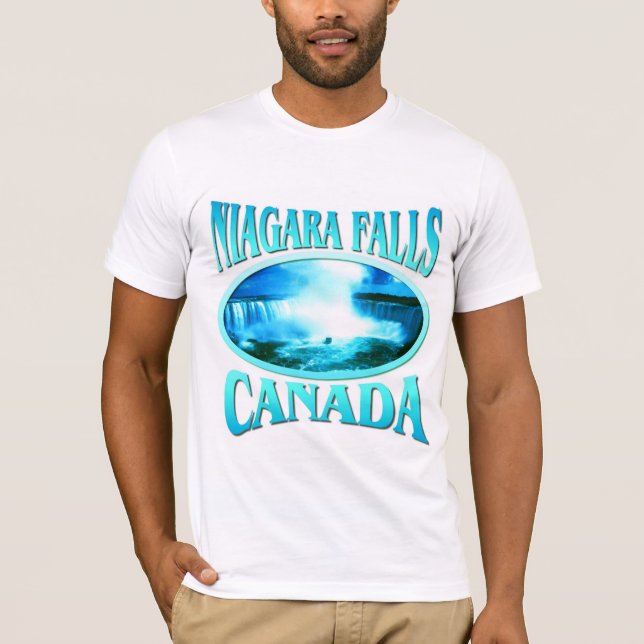 Niagara Falls Canada Mens Tshirt (Front)