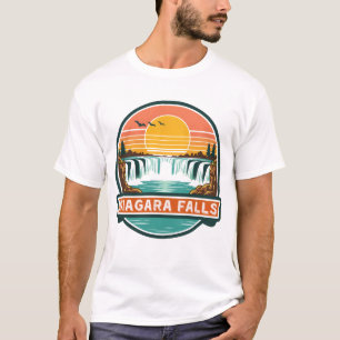 niagara falls canada retro design T-Shirt