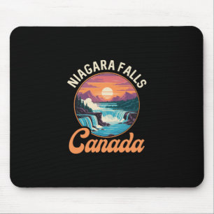 Niagara Falls Canada Retro Family Vacation Trip Me Mouse Pad