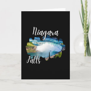 Niagara Falls Canada Summer Vacation Outdoor Famil Card