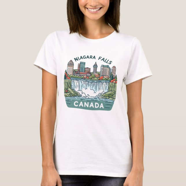 Niagara Falls Canada  T-Shirt (Front)