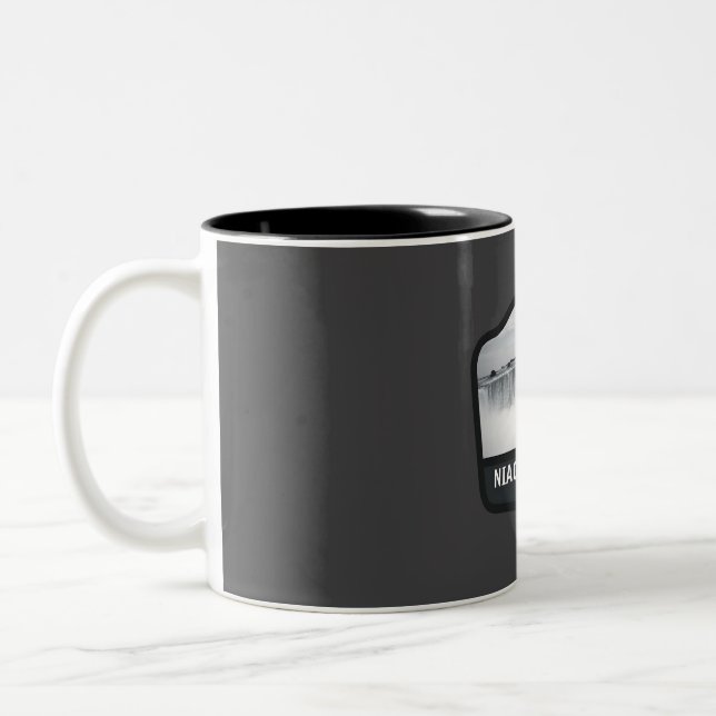 Niagara Falls Canada  Two-Tone Coffee Mug (Left)
