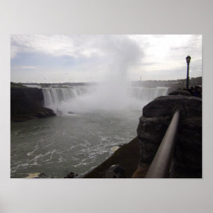Niagara Falls Canadian Side Waterfall Photo Poster