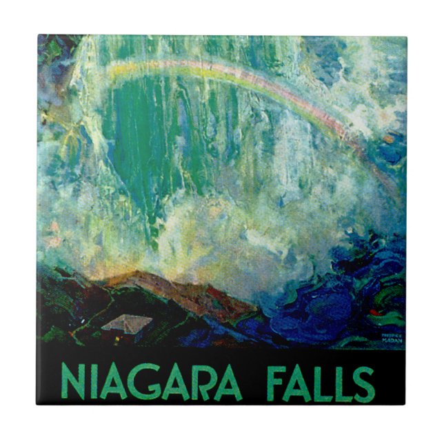 Niagara Falls Ceramic Tile (Front)