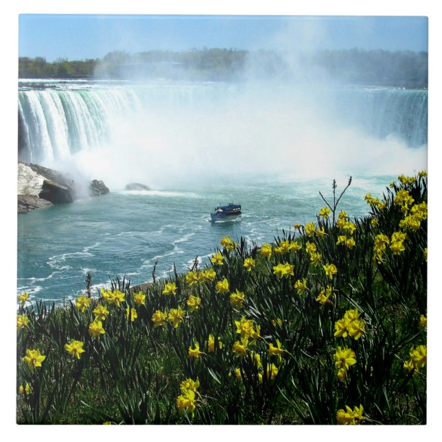 Niagara Falls Ceramic Tile (Front)