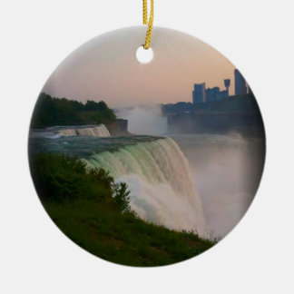 Niagara Falls Ceramic Tree Decoration