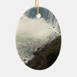 NIAGARA FALLS CERAMIC TREE DECORATION