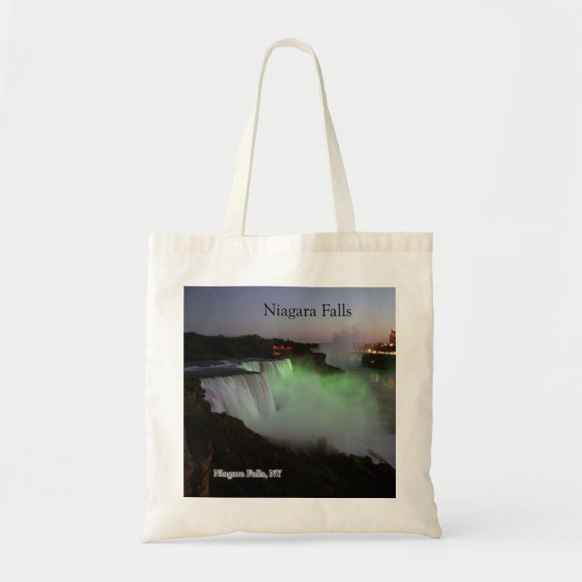 Niagara Falls dusk tote bag (Front)