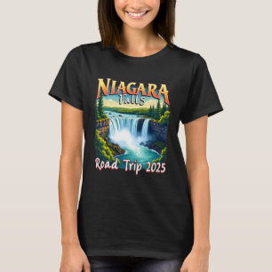 Niagara Falls Family Vacation Road Trip 2025 Trip T-Shirt