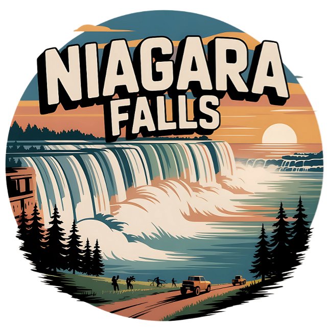 niagara falls for women  T-Shirt (niagara falls designs)