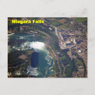 Niagara Falls From Above Postcard