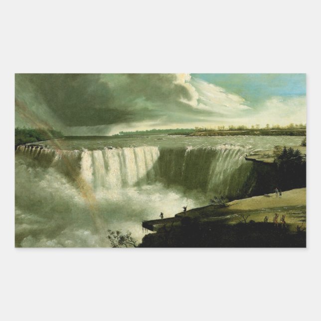 Niagara Falls from Table Rock Rectangular Sticker (Front)