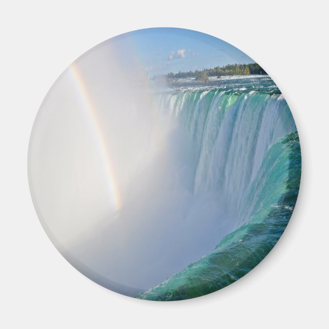 Niagara Falls Horseshoe Falls & Rainbow Magnet (Front)
