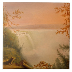 Niagara Falls (Horseshoe Falls) (Rembrandt Peale) Ceramic Tile
